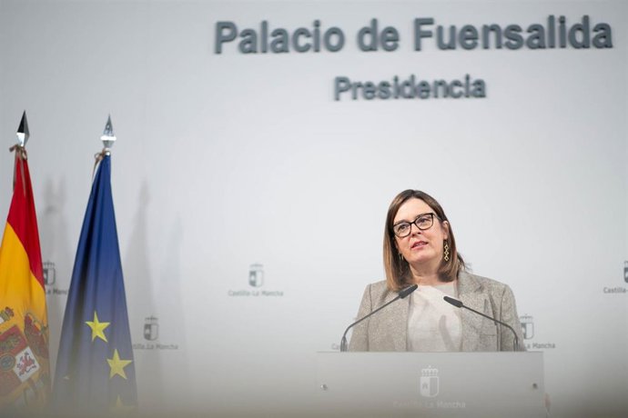 La consejera Portavoz del Gobierno regional, Esther Padilla