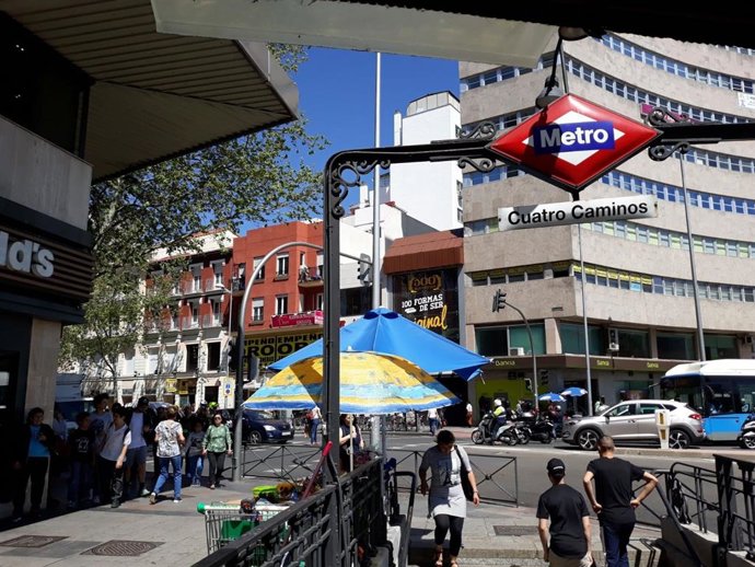 Archivo - Cuatro Caminos, madrid. 