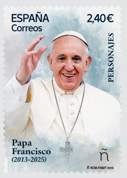 Correos le dedica un sello al Papa Francisco