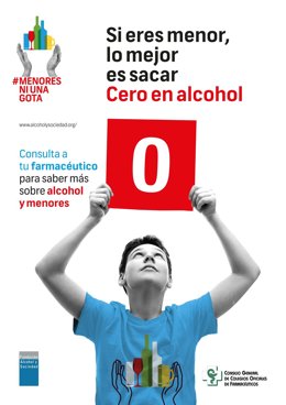 Archivo - Las farmacias aragonesas han iniciado una campaña de educación sanitaria para prevenir el consumo de toda clase de bebidas alcohólicas en menores.
