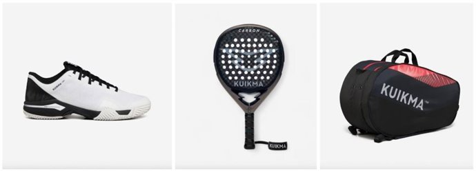 Decathlon oferta productos de pádel, ciclismo y atletismo por el Black Friday.