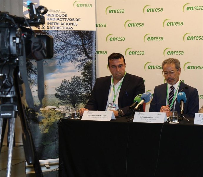 Guillermo Martín y Manuel Rordríguez, durante la rueda de prensa.