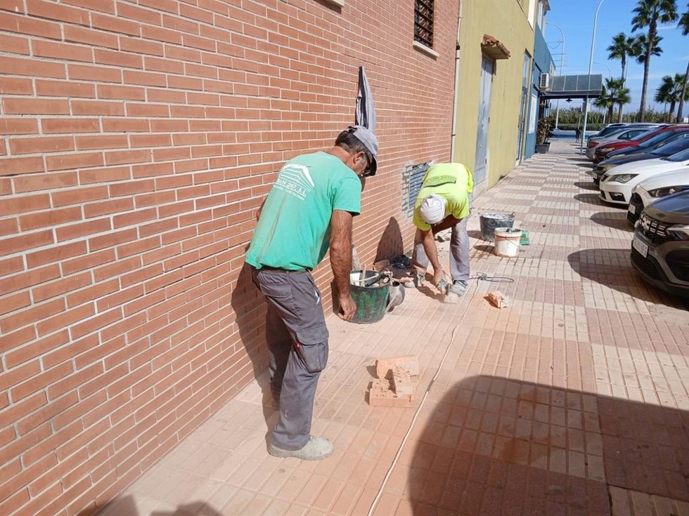 Actuación en viviendas en La Línea.