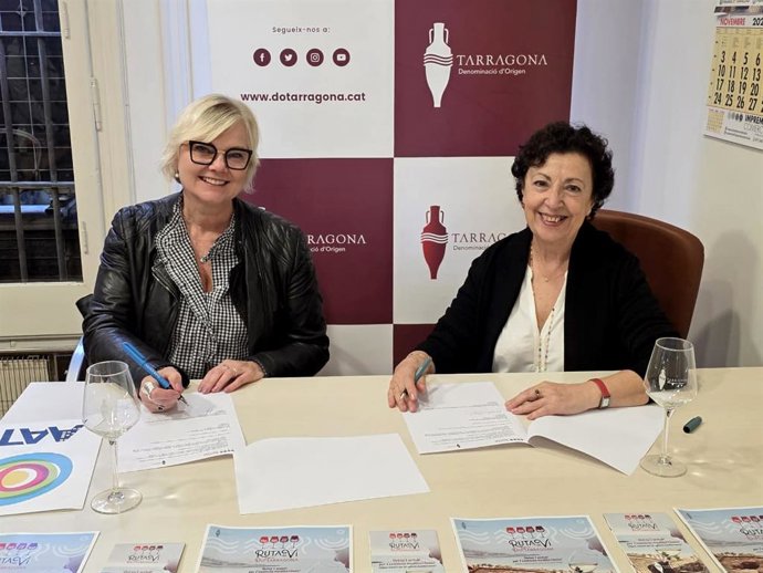 La AAT y la DO Tarragona se alían para "reforzar" sus vínculos e impulsar el enoturismo.