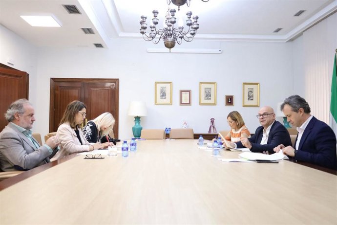 Reunión entre el Ayuntamiento de Jaén y la Subdelegación del Gobierno en Jaén