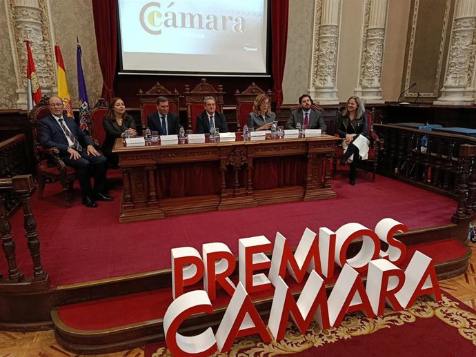 Chocolates Trapa recibe la Medalla de Oro de la Cámara de Comercio de Palencia .