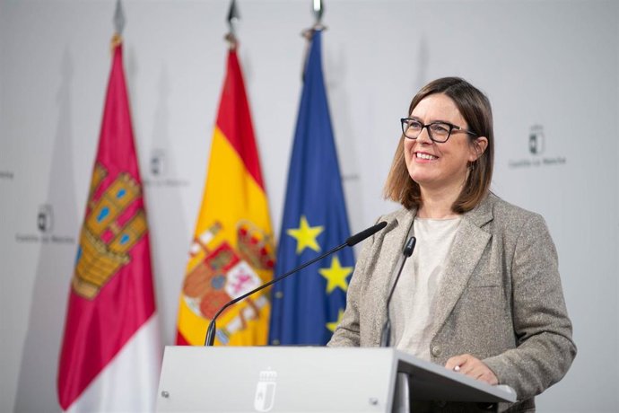 La consejera Portavoz del Gobierno regional, Esther Padilla