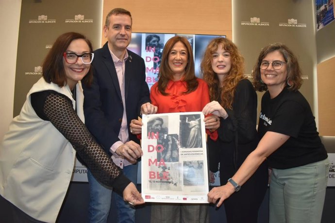 Presentación de las I Jornadas Feministas de Artes Escénicas 'Indomable'.