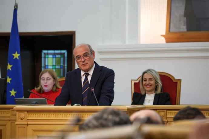 El portavoz de Vox en el Ayuntamiento de Toledo, Juan Marín.
