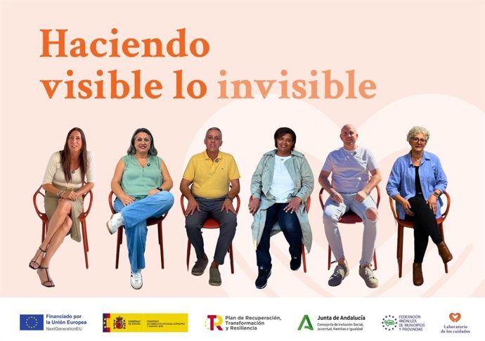 Cartel de la campaña 'Haz Visible lo Invisible' de la Federación Andaluza de Municipios y Provincias (FAMP).