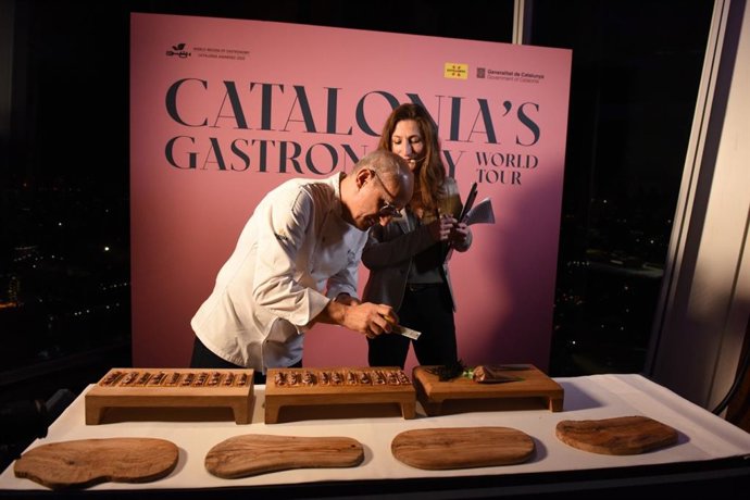 El chef Paco Pérez en el World Travel Market de Londres