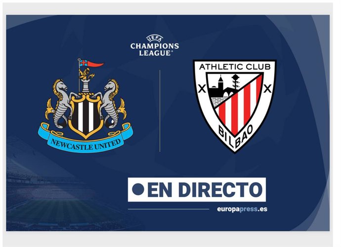 Onces Iniciales probables: Newcastle - Athletic: resumen y estadísticas del partido de la jornada 4 de Champions