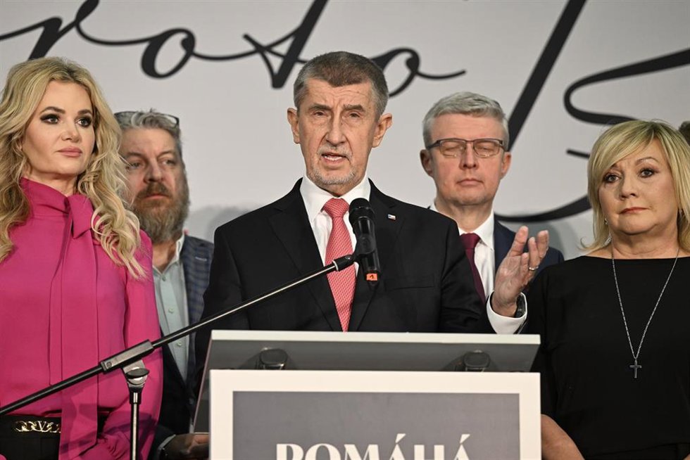 Archivo - El ex primer ministro checo y candidato, Andrej Babis.