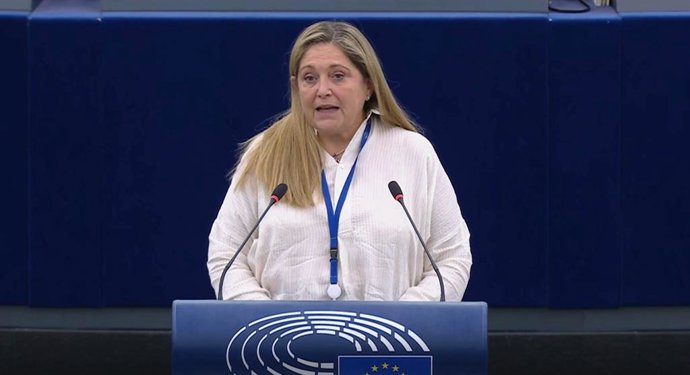 Archivo - La eurodiputada del Grupo Partido Popular Europeo, Esther Herranz