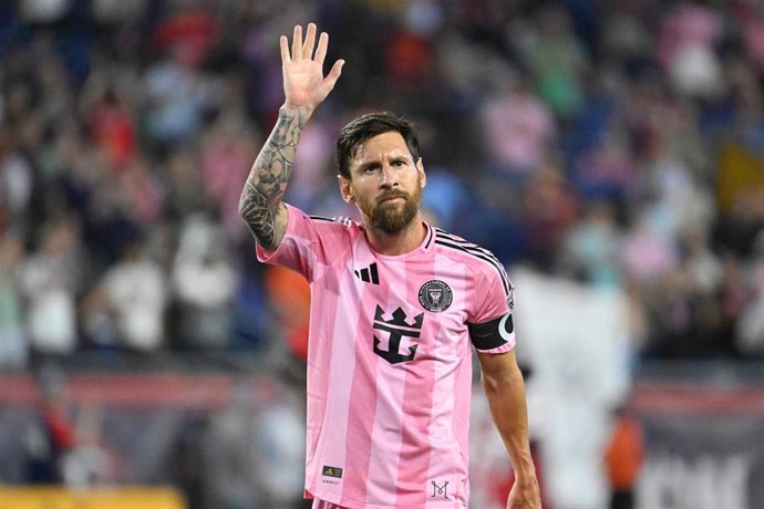 Archivo - Lionel Messi, durante un partido con el Inter Miami.