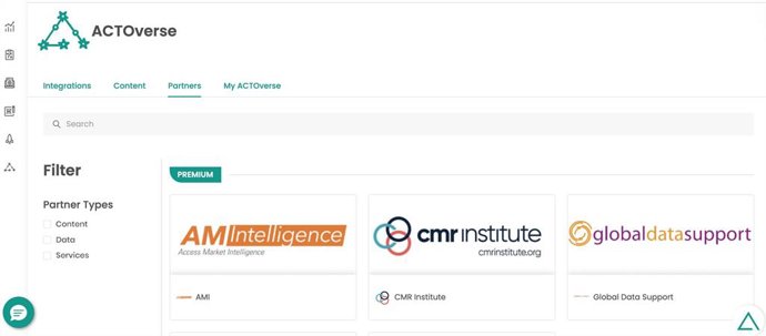 ACTO UNVEILS ACTOVERSE: A DIGITAL MARKETPLACE, DRIVING INNOVATION & EFFICIENCY IN FIELD EXCELLENCE --- ACTOverse features trusted partners that extend and enrich the ACTO platform. The partners fall into one of three categories: 1) Content Partners, 2) Da