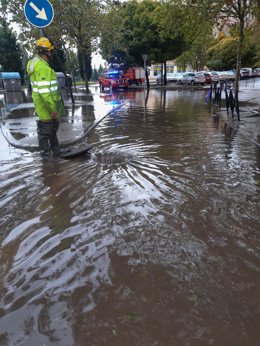 Bomberos del Sepei intervienen en Cáceres