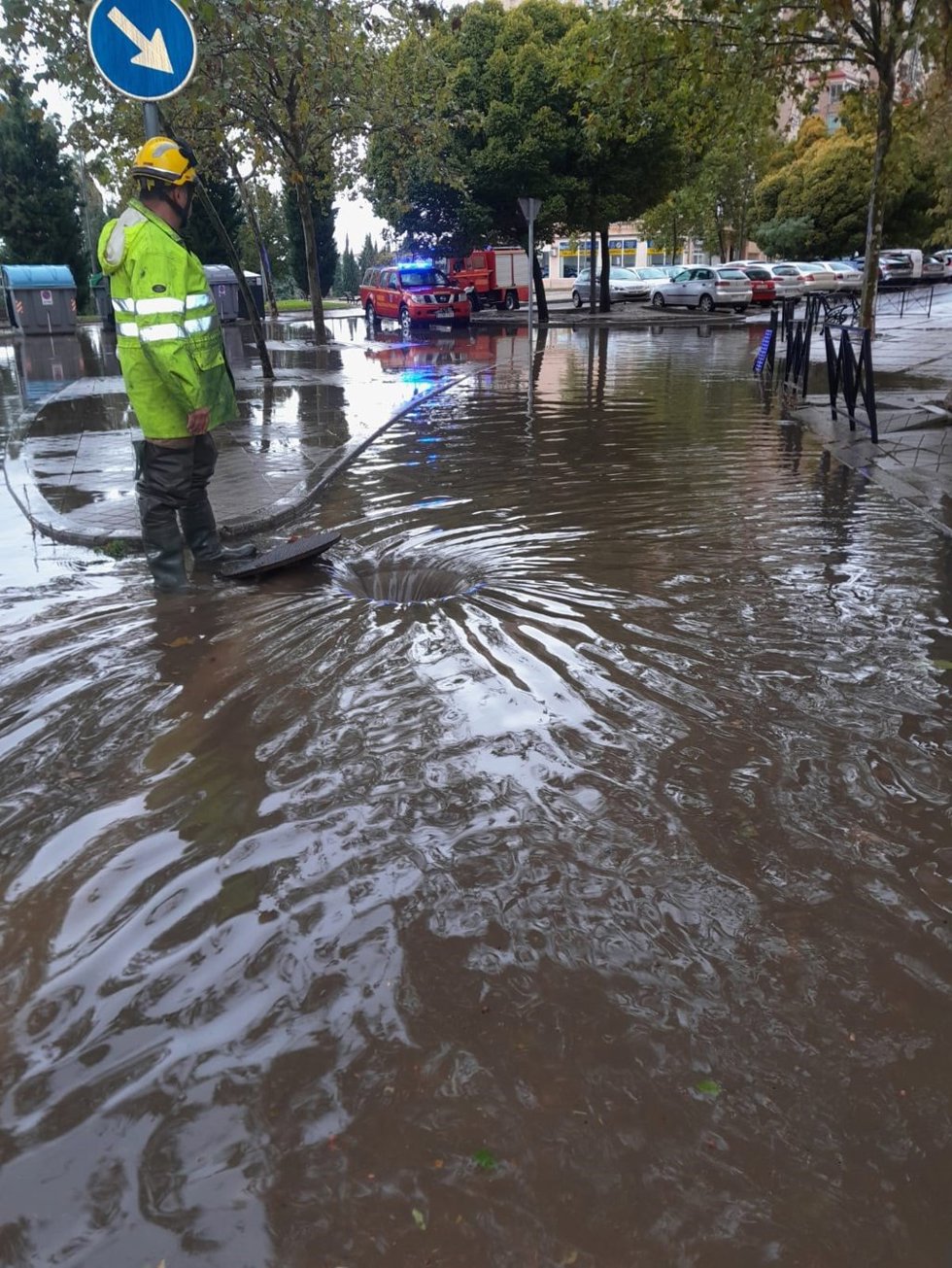 Bomberos del Sepei intervienen en Cáceres
