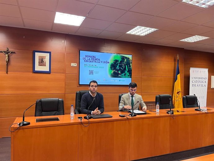 La Universidad Católica de Ávila (UCAV) ha presentado las actividades organizadas, a través de su Vicerrectorado de Investigación, para la Semana de la Ciencia de Castilla y León 2025, programa impulsado por la Junta