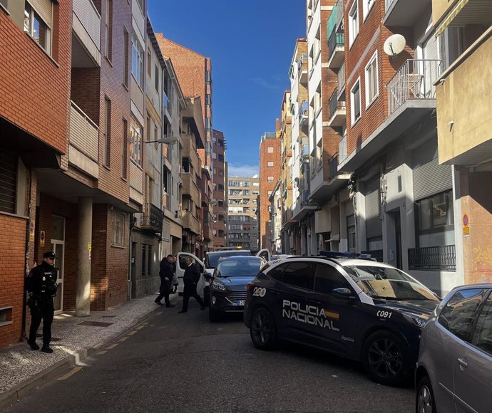 Calle Privilegio de la Unión, donde este martes ha muerto una mujer a manos de su pareja.