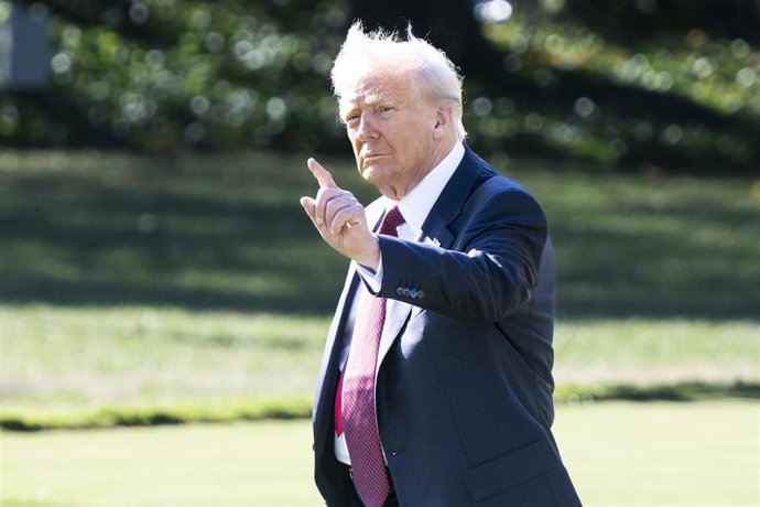 El presidente de EEUU, Donald Trump