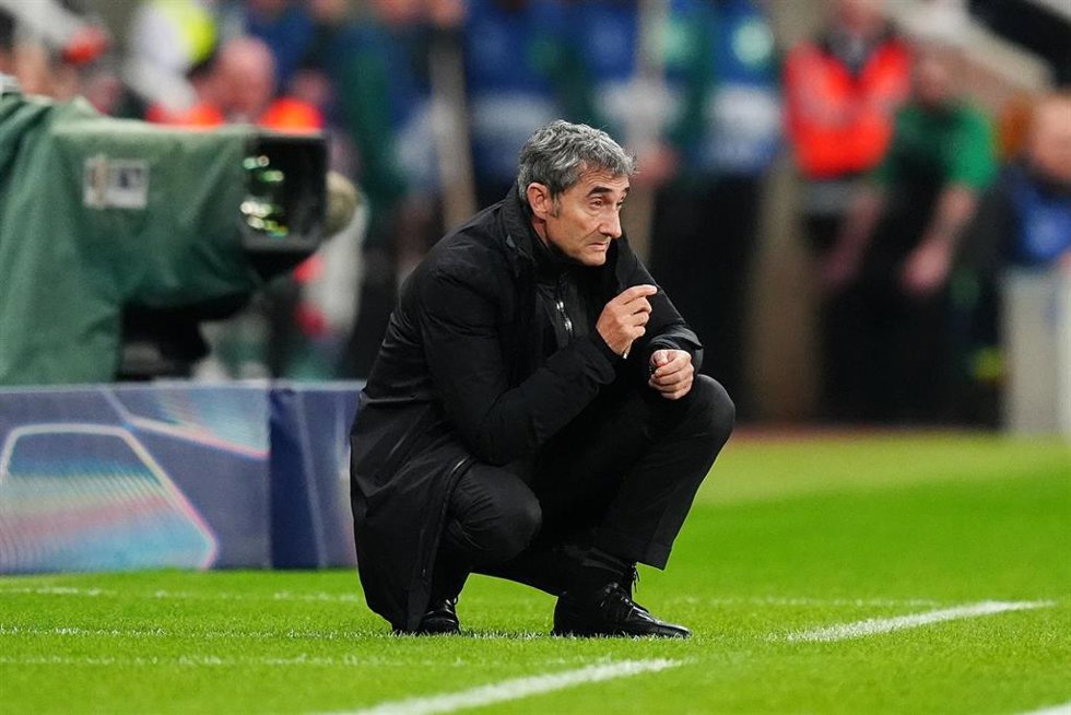 Ernesto Valverde, entrenador del Athletic Club.