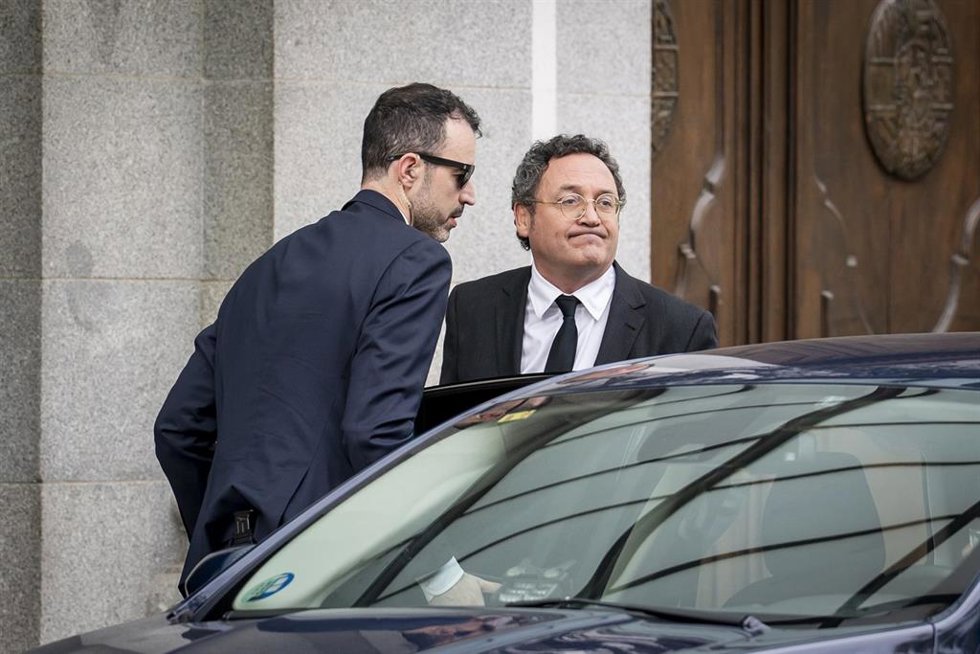 El fiscal general del Estado, Álvaro García Ortiz, , a su llegada la segunda jornada del juicio al fiscal general del Estado, en el Tribunal Supremo.