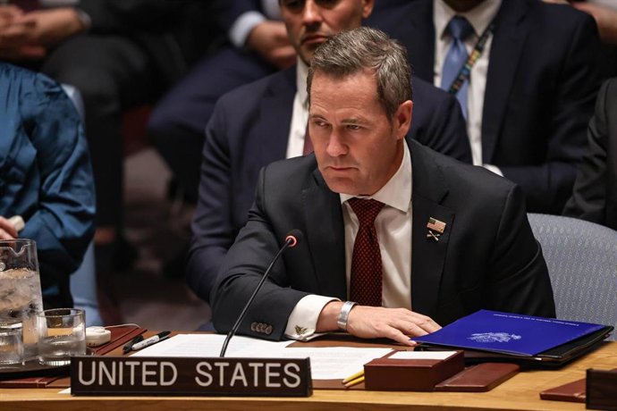 El representante permanente de EEUU ante la ONU, Mike Waltz  