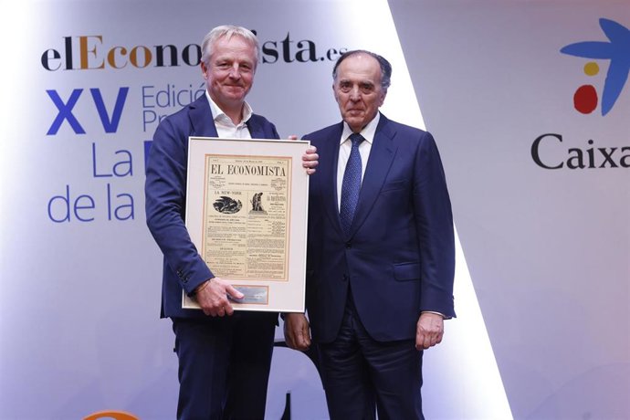 Maarten Wetselaar, consejero delegado de Moeve, premio 'Personalidad Económica del Año'