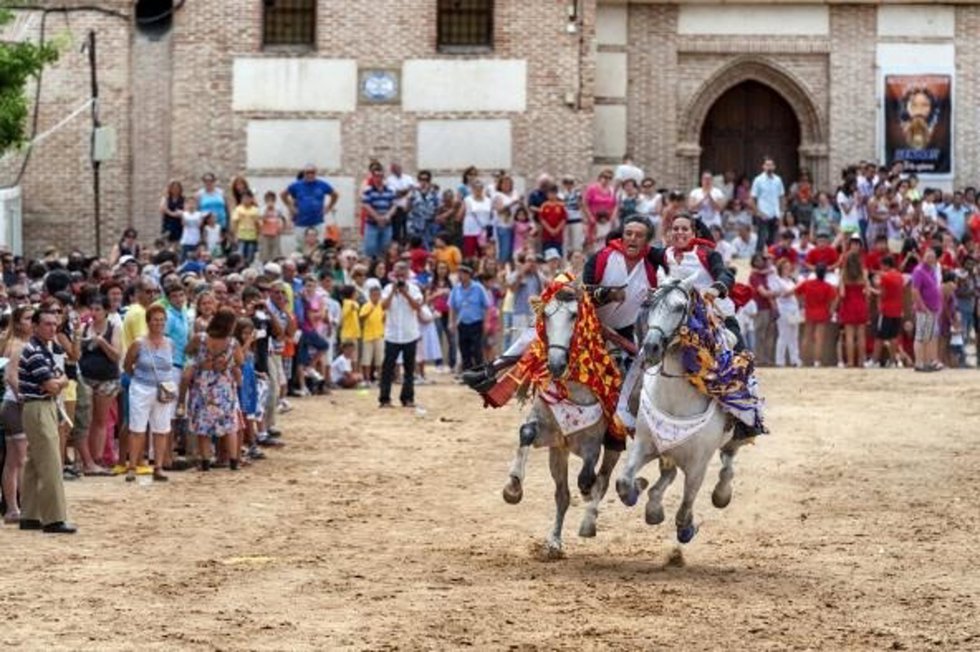 Caballos Enjaezados de Carpio de Tajo.