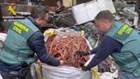 Detenidas 18 personas por robar 12 toneladas de cobre con valor de 1,7 millones por toda España