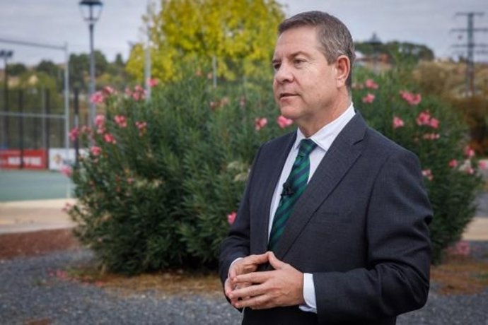 El presidente de Castilla-La Mancha, Emiliano García-Page.