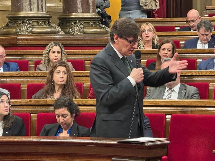 El president de la Generalitat, Salvador Illa