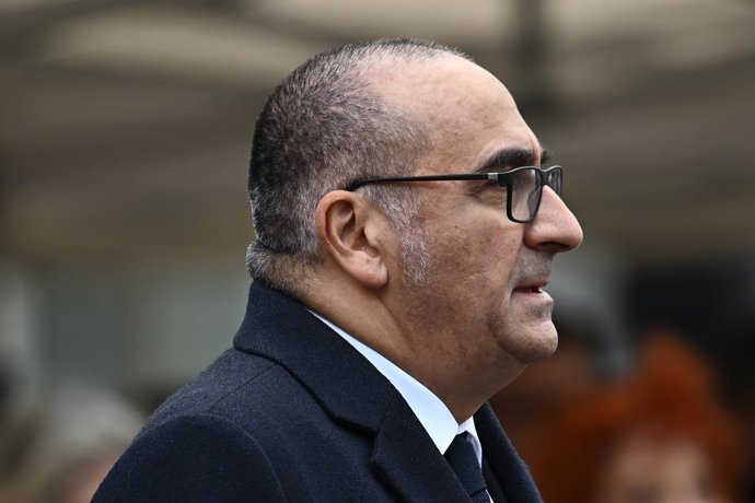 El ministro del Interior de Francia, Laurent Nuñez, durante un acto en París (archivo)