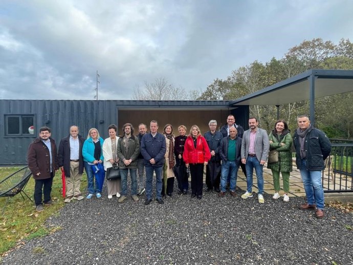 Marcelino Marcos, en el centro