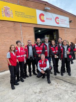 Una decena de profesionales del SAS participan en el contingente de ayuda humanitaria a Jamaica