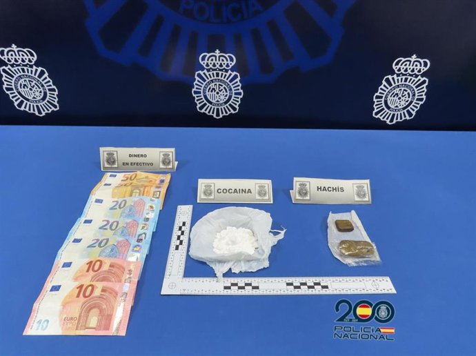 Material intervenido.