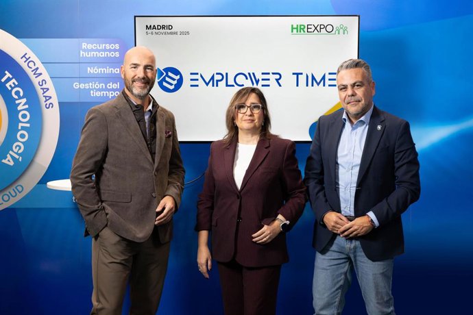 C.Castilla, CEO; M.Muñoz, Dir.Tecnología; M.Torres, Dir.MarCom