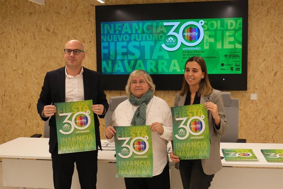 Presentación del Rastrillo de Nuevo Futuro.