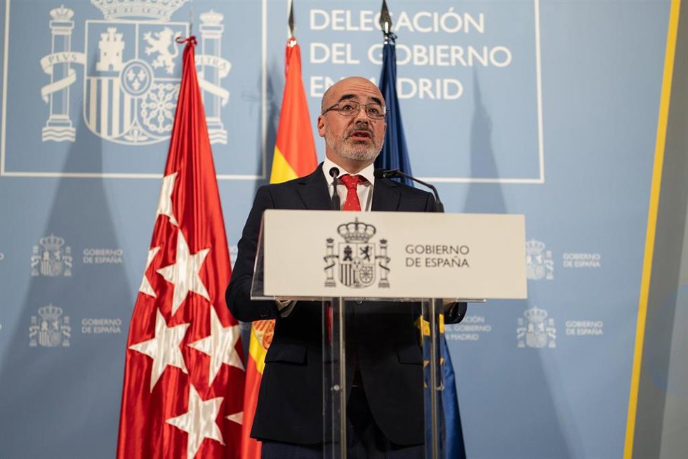 Archivo - El delegado del Gobierno en Madrid, Francisco Martín