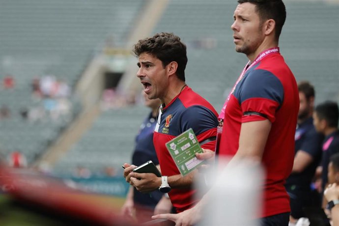 El seleccionador nacional español de Rugby Seven, Paco Hernández.