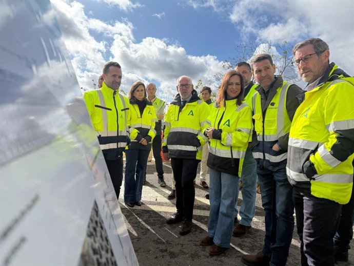 Visita de la consejera Rocío Díaz a la A-315