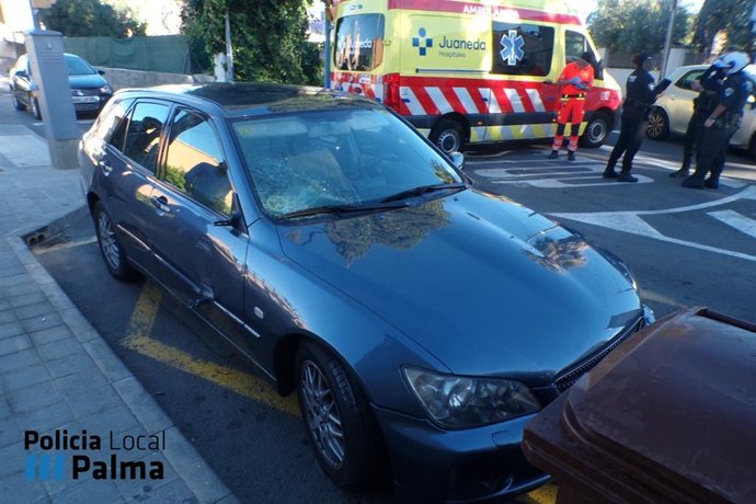 La Policía Local de Palma interviene en un atropello en el Secar de la Real