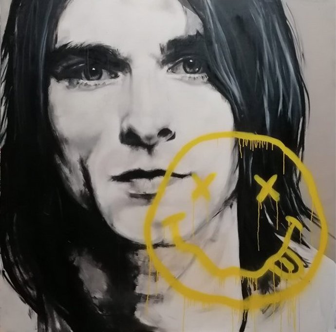 Kurt Cobain, por Jesús Arrúe