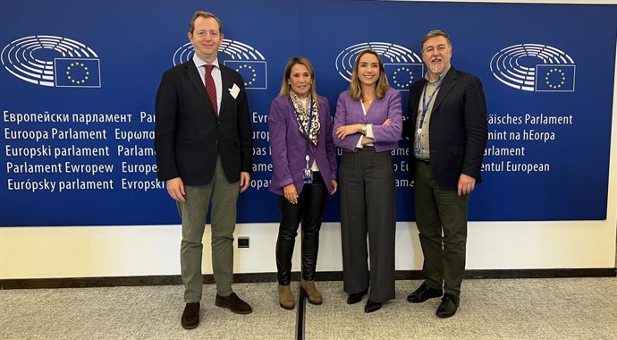 Imagem da FEDIFAR com os membros do Parlamento Europeu.