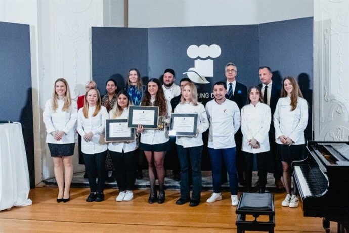 Archivo - Els participants en l'European Young Chef Award