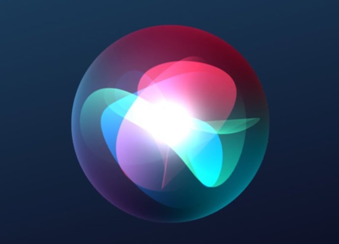 Representação da Siri, a assistente da Apple