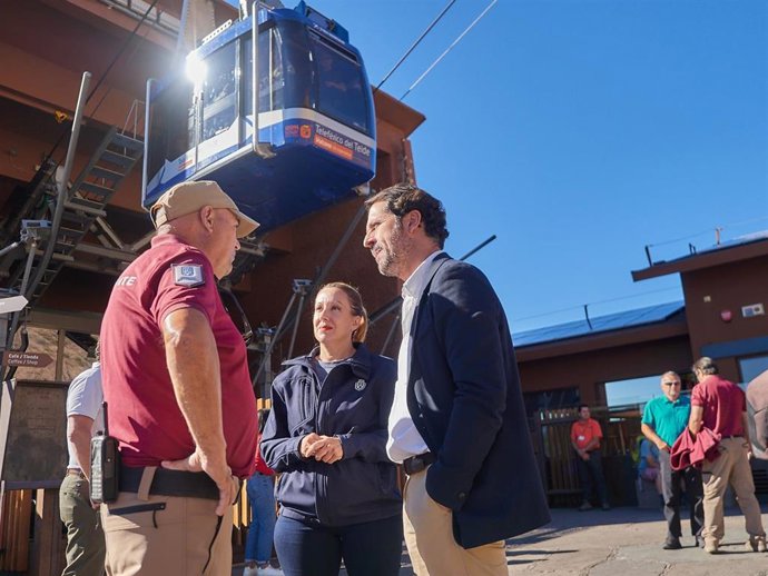 Archivo - Teleférico del Teide