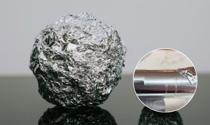 Cómo arreglar un rollo de papel de aluminio roto y desordenado en cuestión de segundos