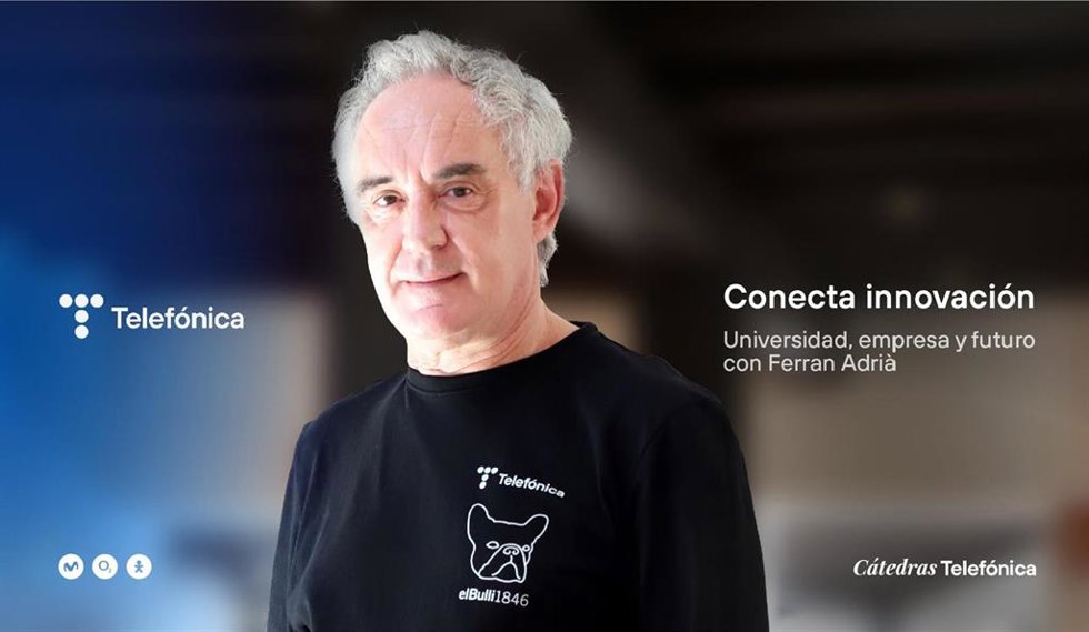 Ferran Adri colabora con Telefónica.